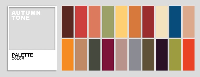 Armocromia autunno palette