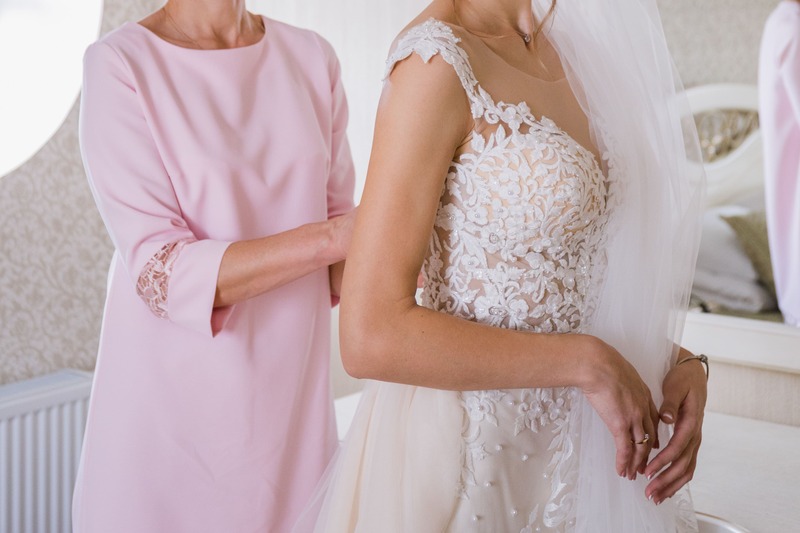 abito della mamma della sposa