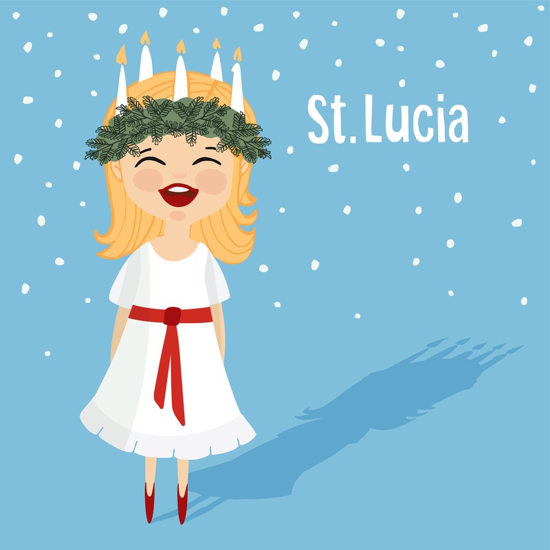 Notte di Santa Lucia, disegno