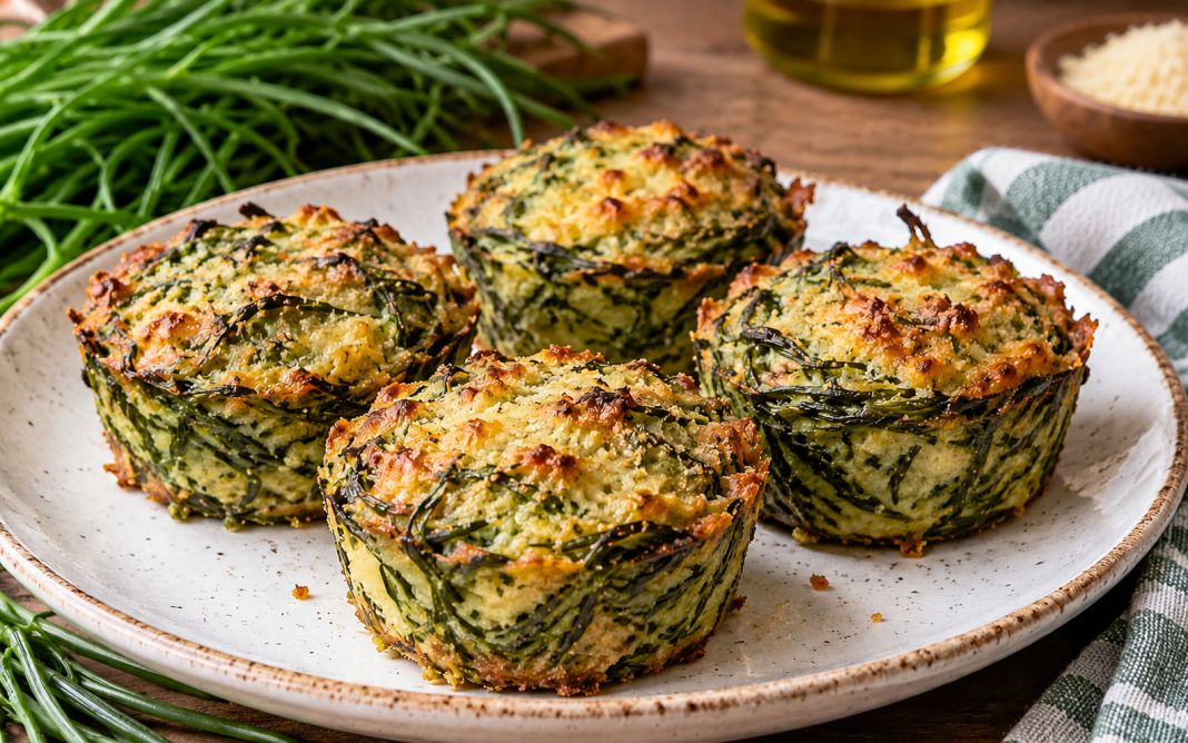 tortini di agretti al forno